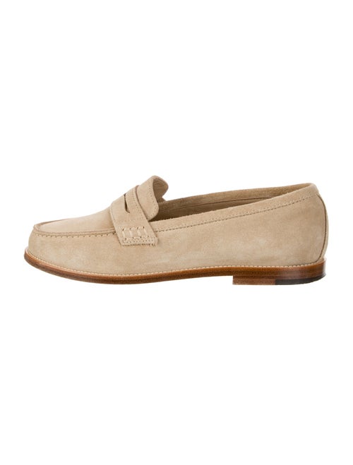 Manolo Blahnik Suede Loafers