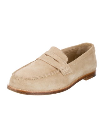 Manolo Blahnik Suede Loafers