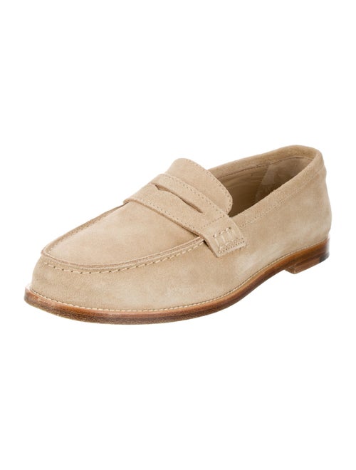 Manolo Blahnik Suede Loafers