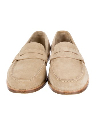 Manolo Blahnik Suede Loafers