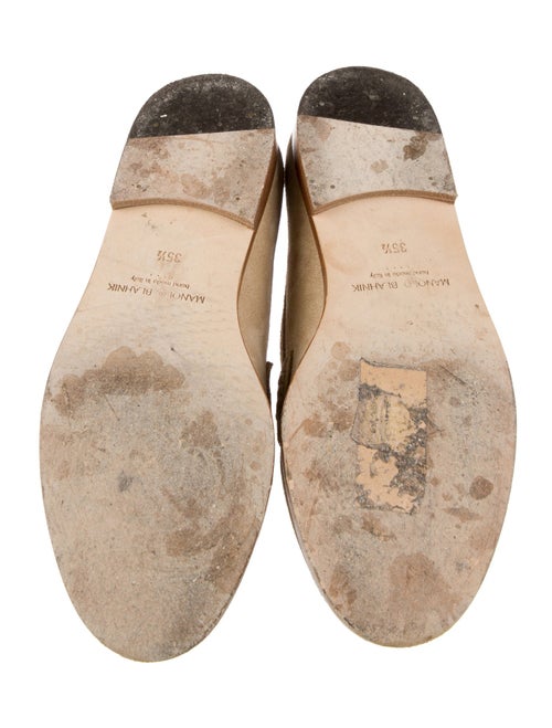 Manolo Blahnik Suede Loafers