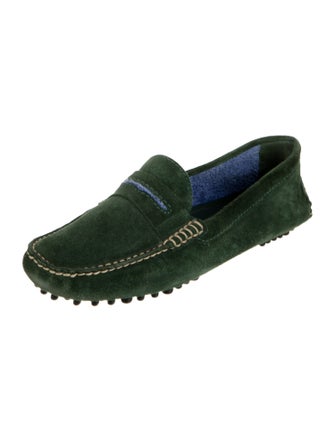 Manolo Blahnik Suede Loafers