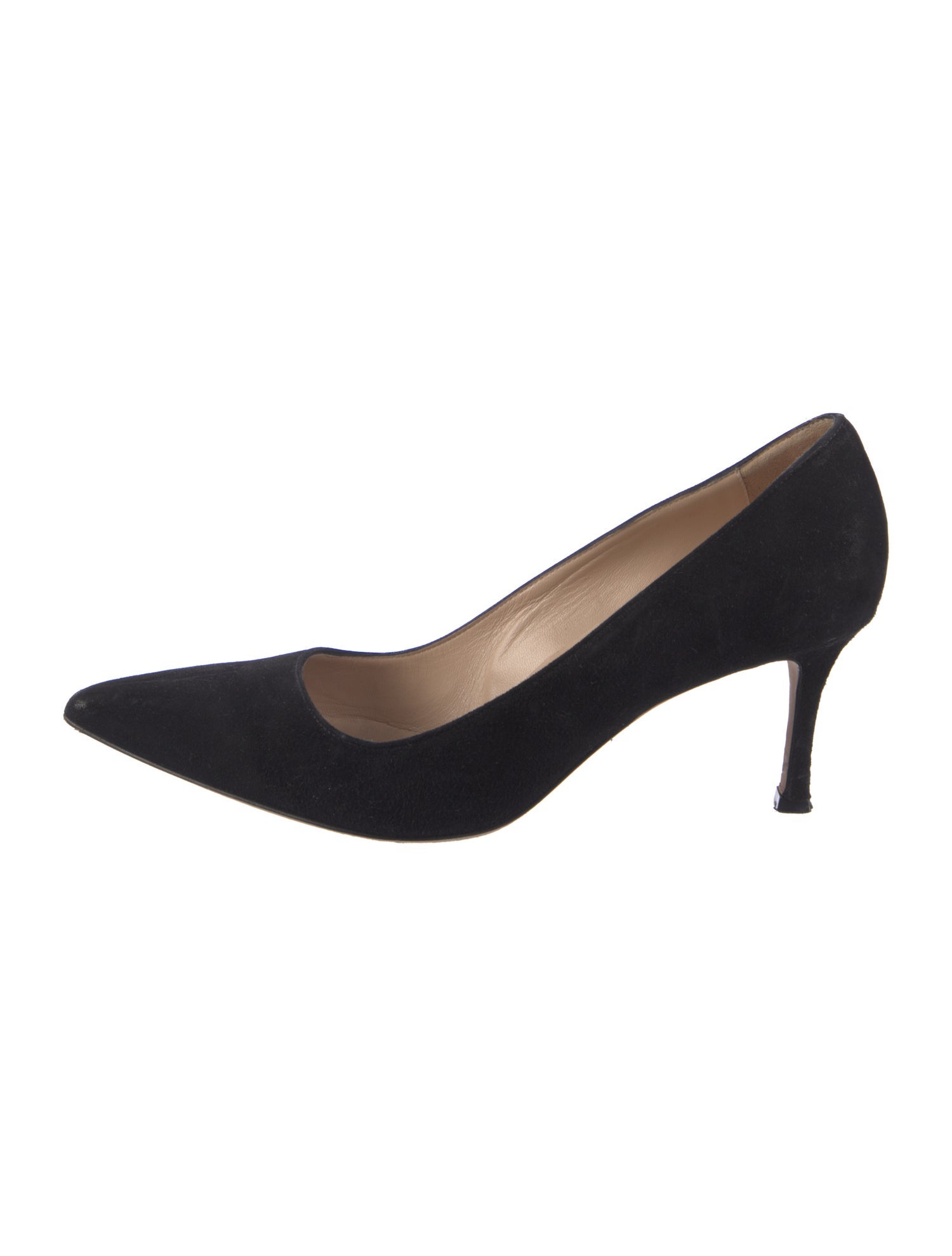 Manolo Blahnik Suede Pumps