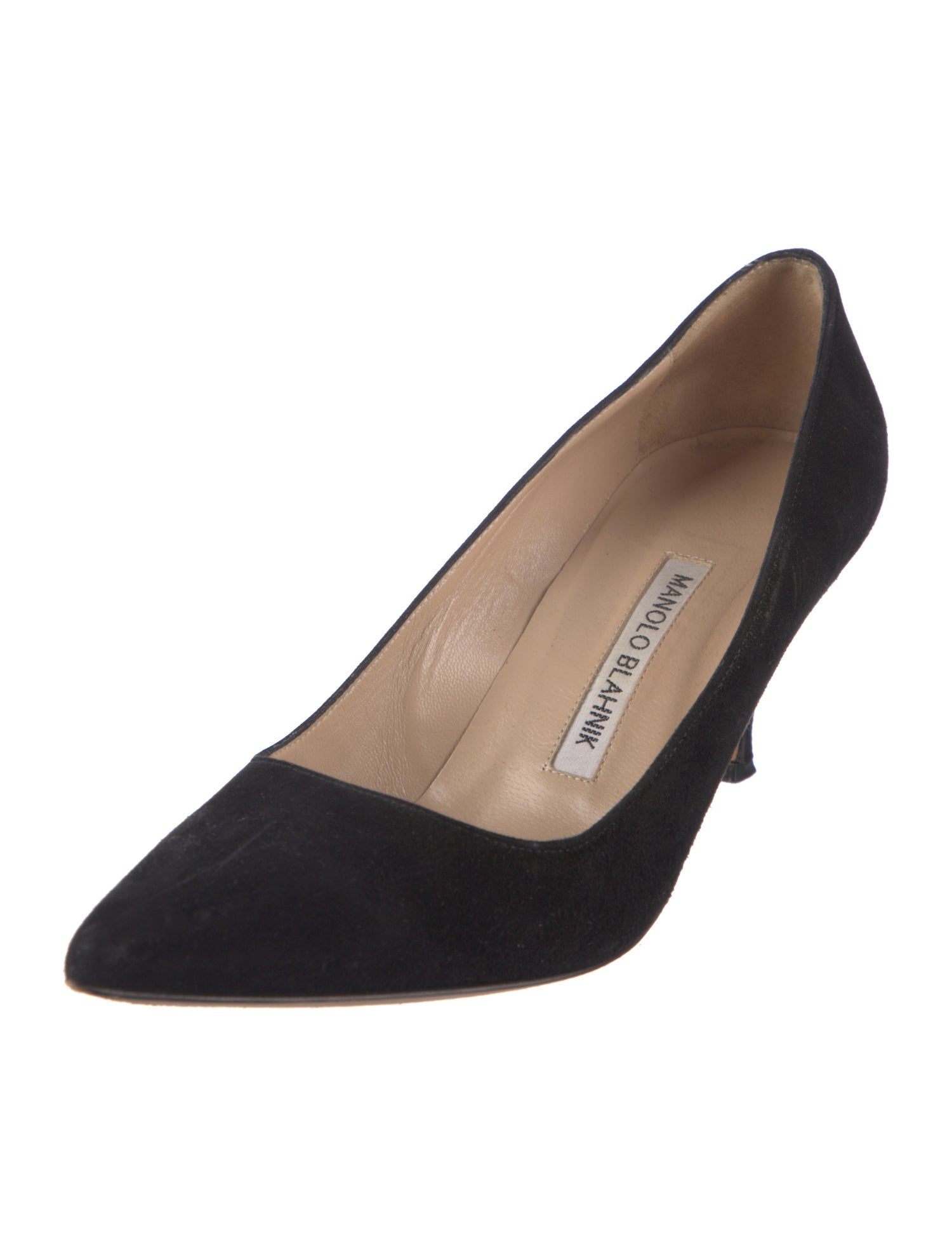 Manolo Blahnik Suede Pumps