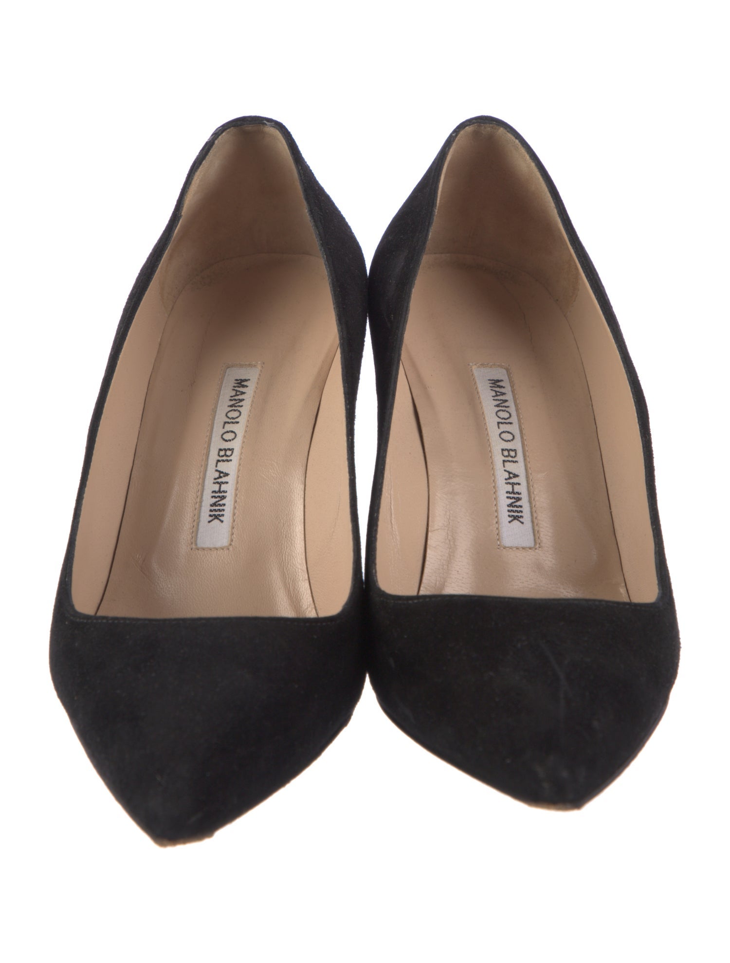 Manolo Blahnik Suede Pumps