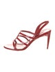 Manolo Blahnik Patent Leather Slingback Sandals