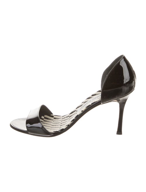Manolo Blahnik Patent Leather D'Orsay Pumps