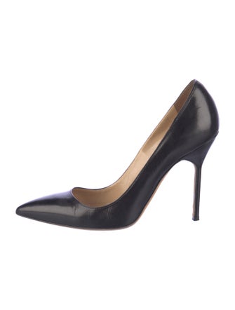 Manolo Blahnik Leather Pumps