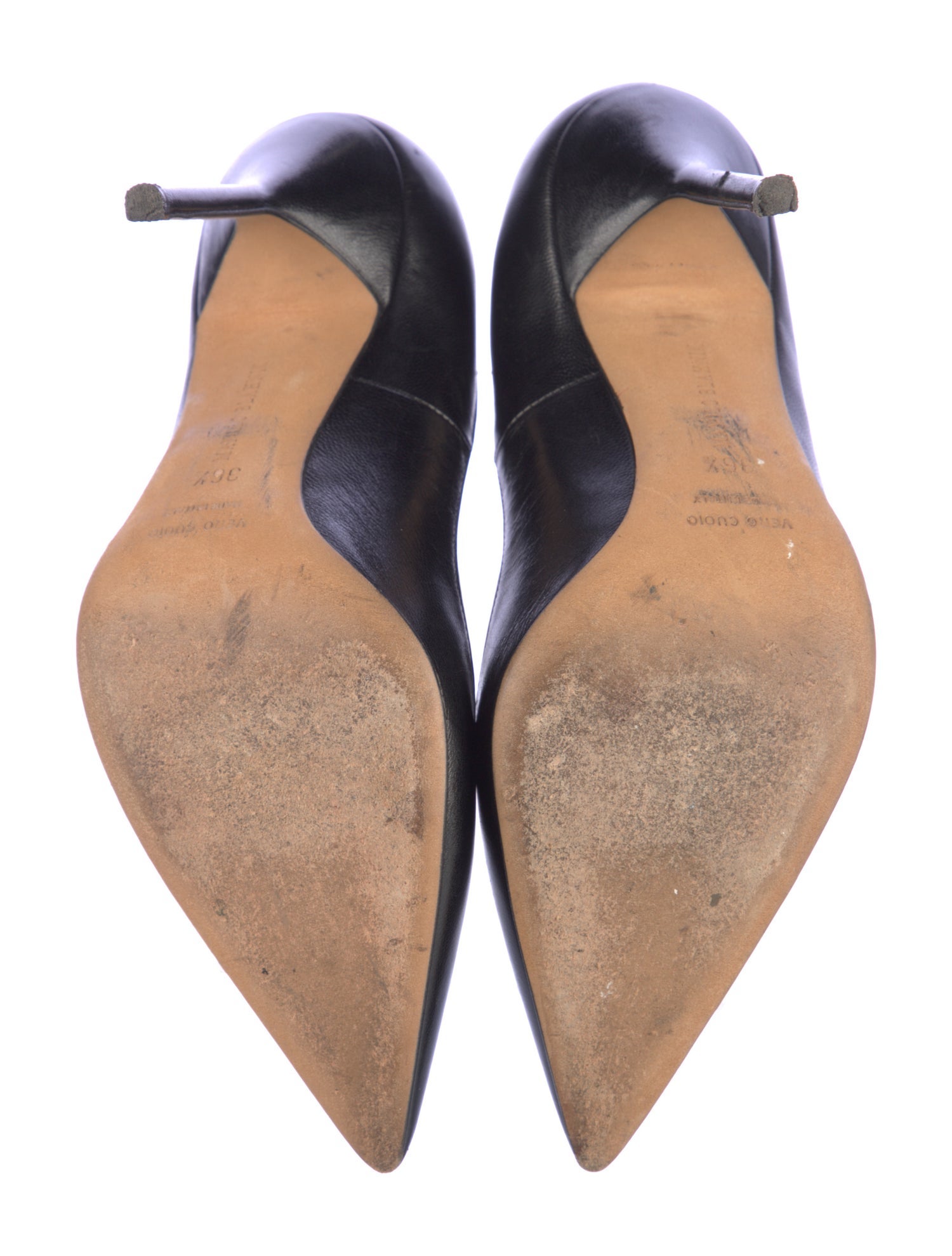 Manolo Blahnik Leather Pumps