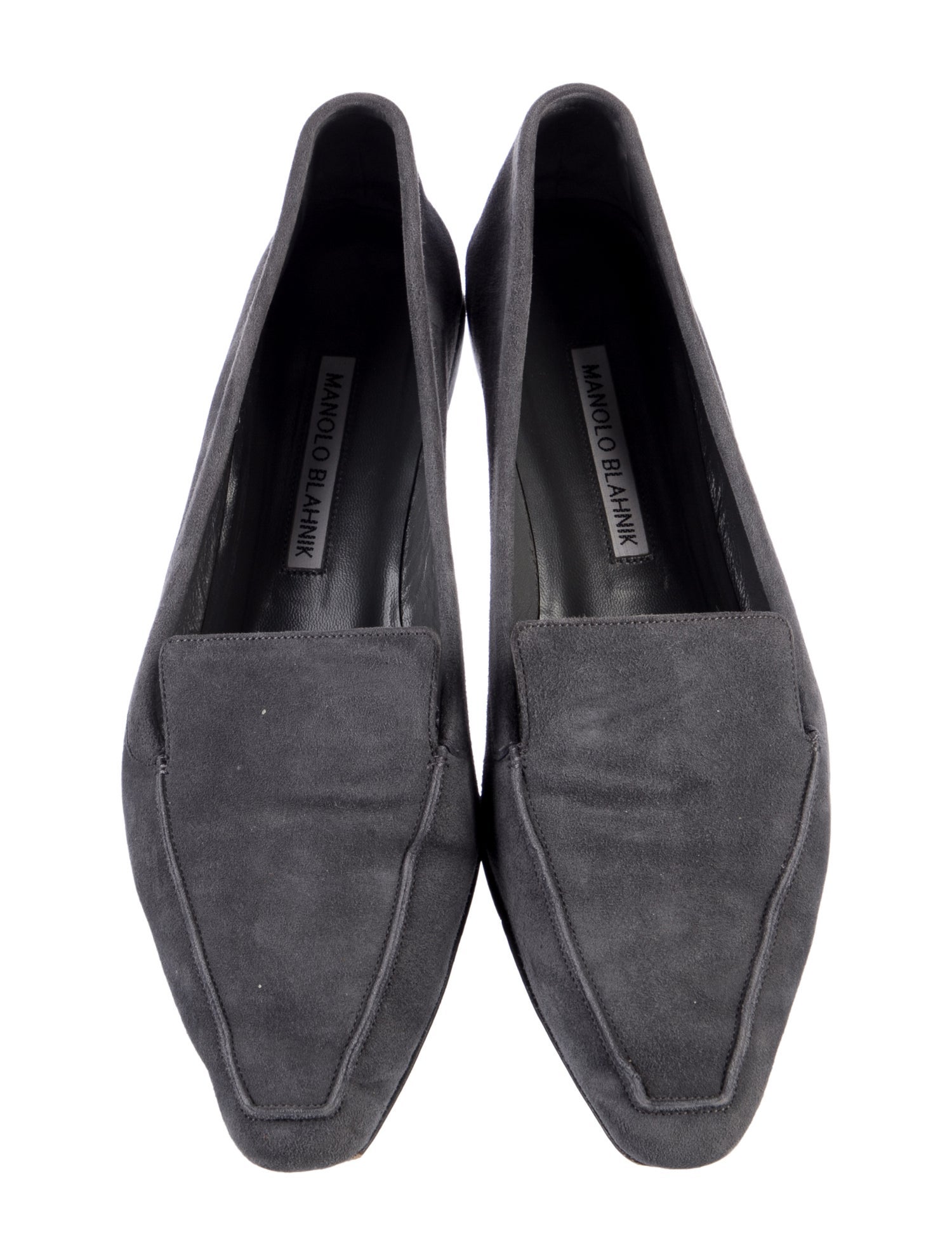 Manolo Blahnik Suede Loafers