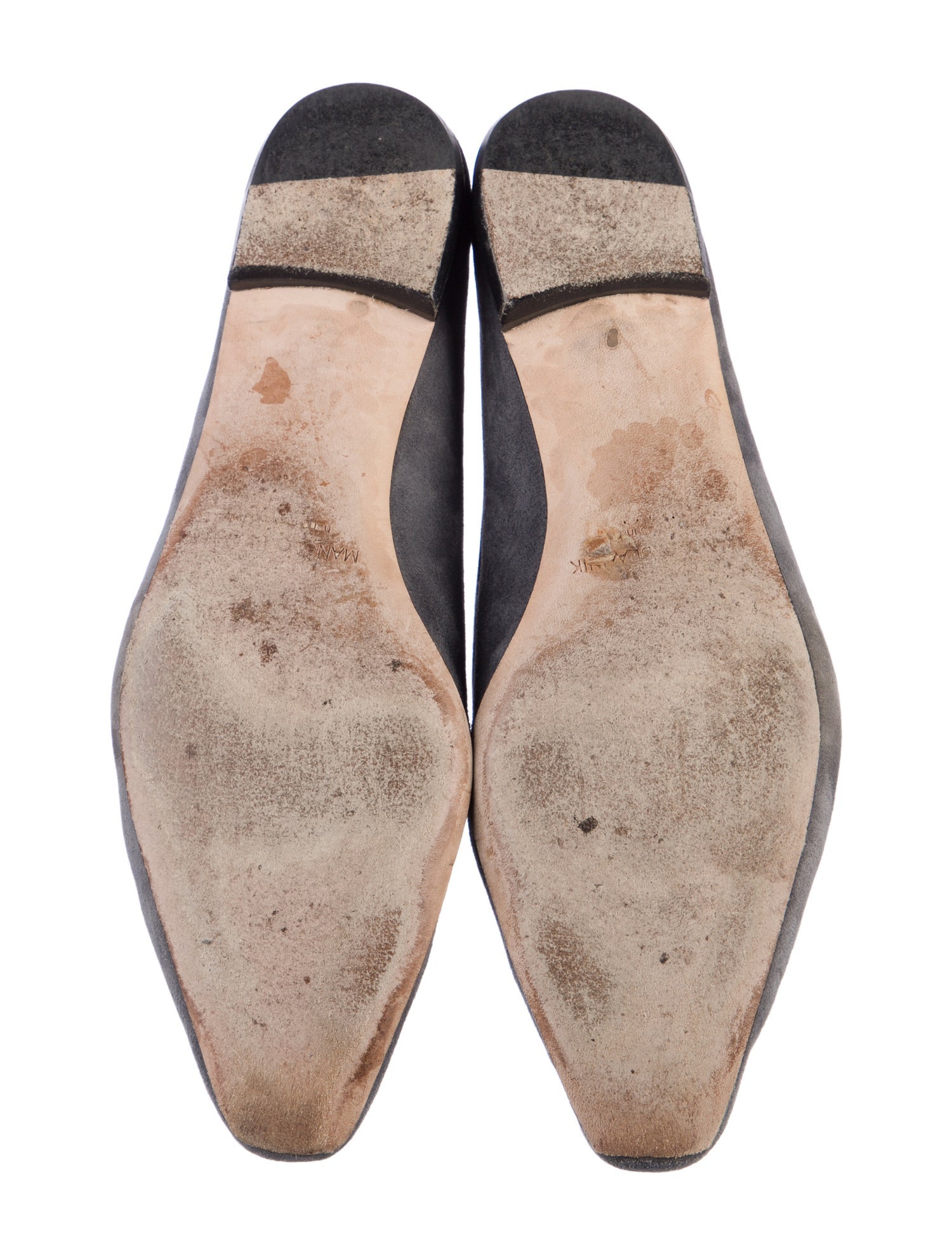 Manolo Blahnik Suede Loafers