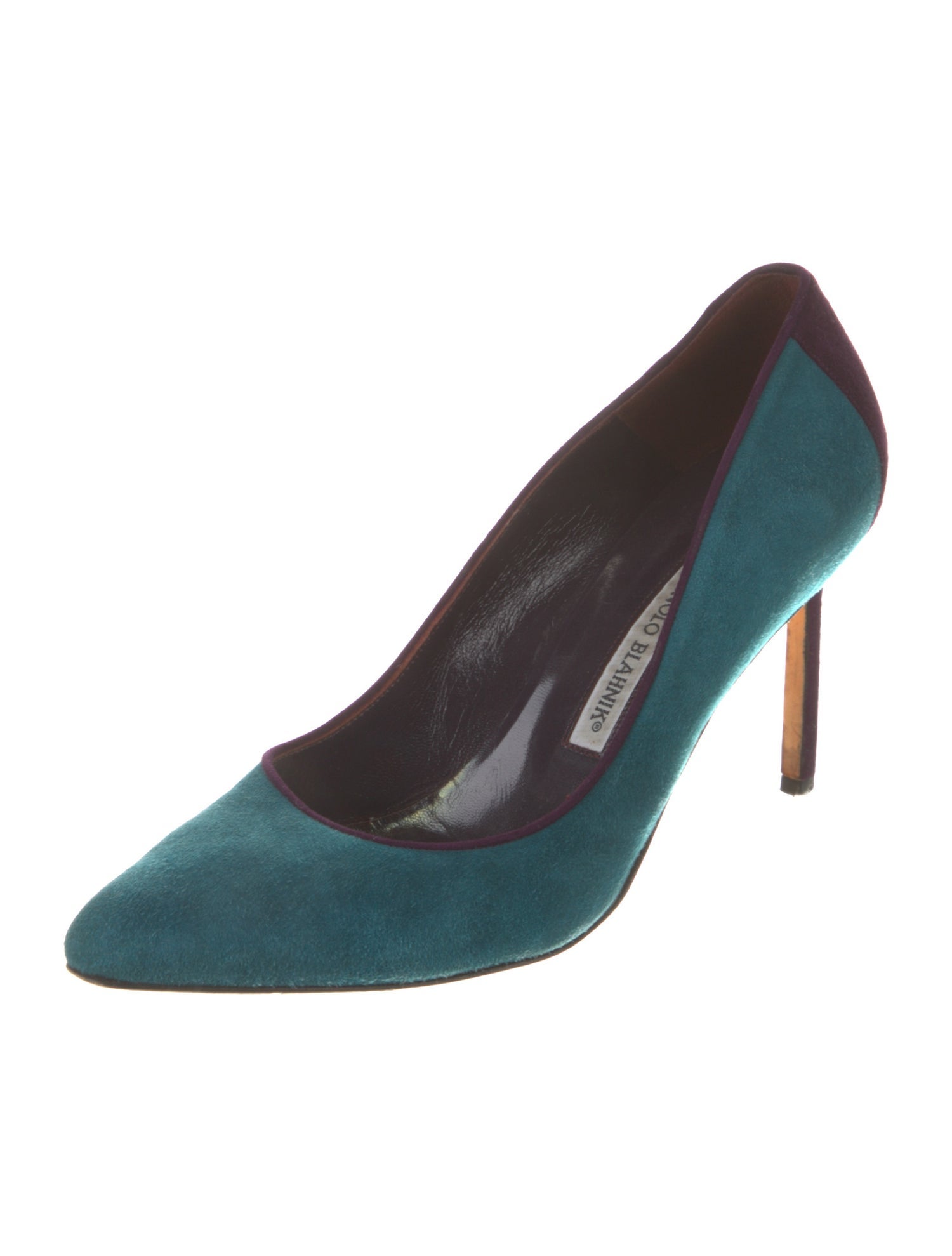 Manolo Blahnik Suede Pumps