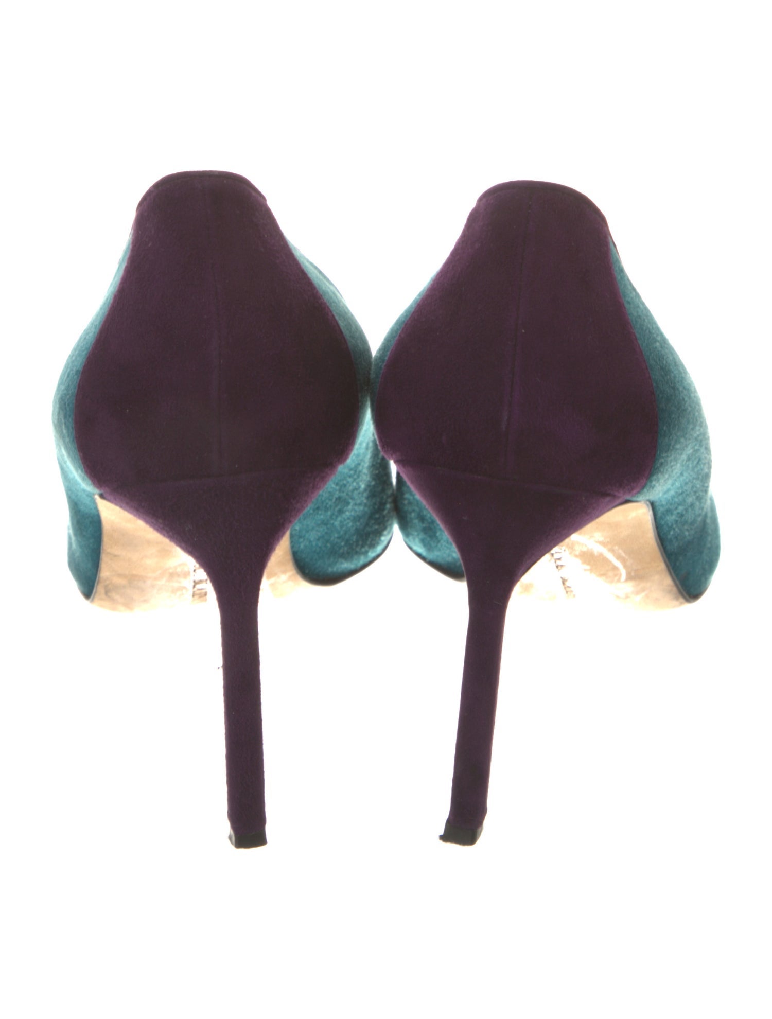 Manolo Blahnik Suede Pumps