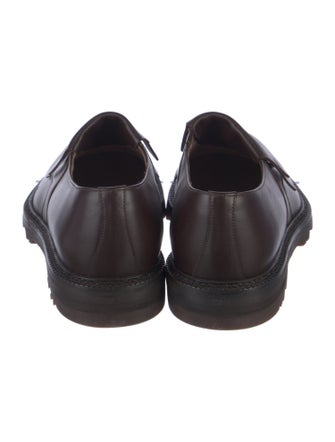 Manolo Blahnik Leather Dress Loafers