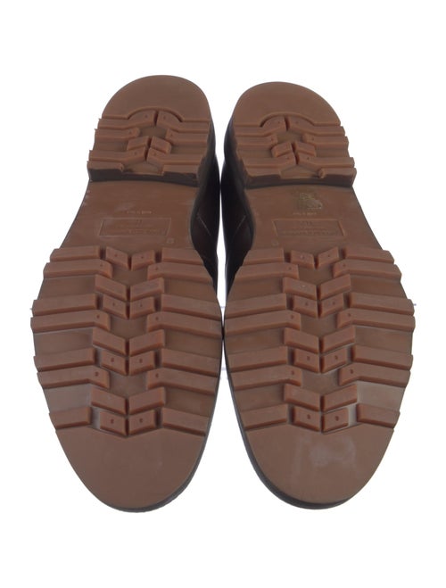 Manolo Blahnik Leather Dress Loafers