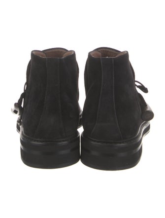 Manolo Blahnik Suede Boots