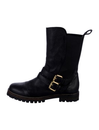 Manolo Blahnik Leather Boots