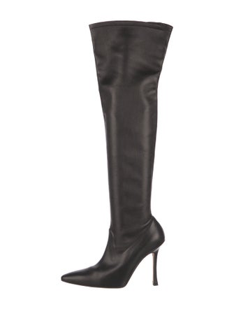 Manolo Blahnik Leather Boots