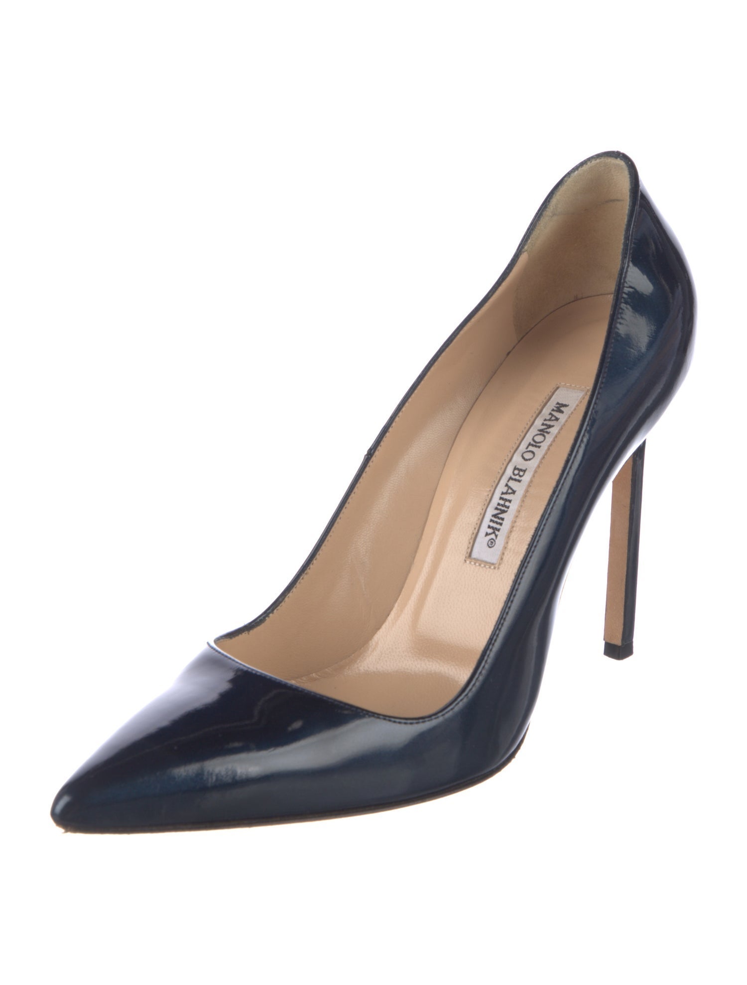 Manolo Blahnik Patent Leather Pumps
