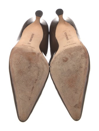 Manolo Blahnik Patent Leather Pumps