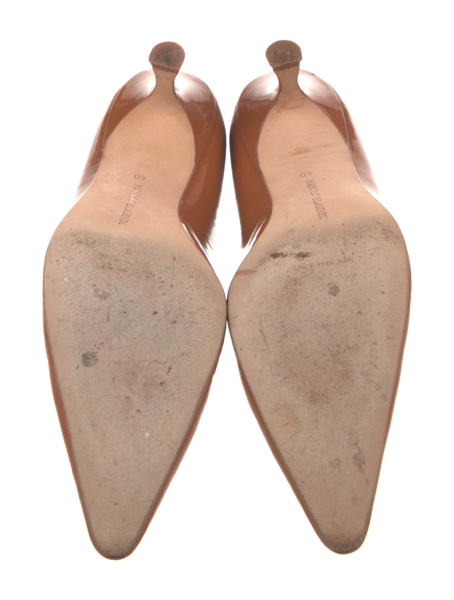 Manolo Blahnik Leather Pumps