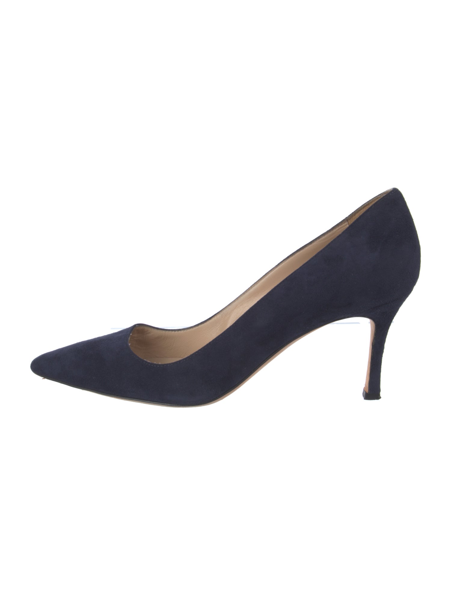 Manolo Blahnik Suede Pumps
