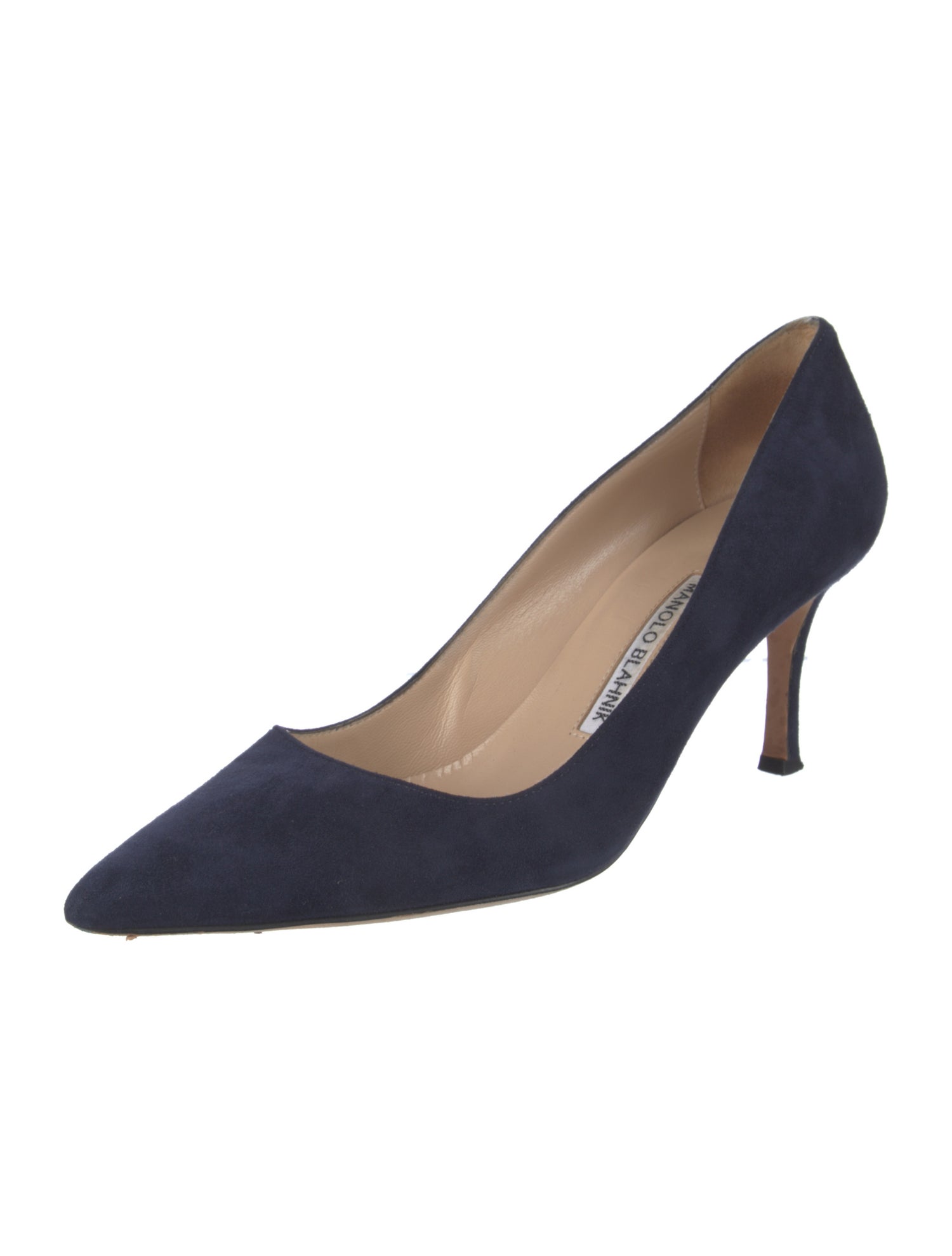 Manolo Blahnik Suede Pumps