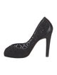 Manolo Blahnik Lace Pumps