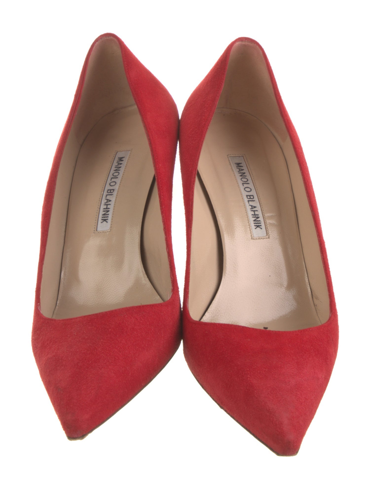 Manolo Blahnik Suede Pumps