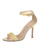 Manolo Blahnik Patent Leather Sandals