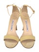 Manolo Blahnik Patent Leather Sandals