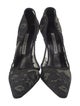 Manolo Blahnik Lace Lace Pattern Pumps