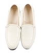 Manolo Blahnik Embossed Leather Loafers
