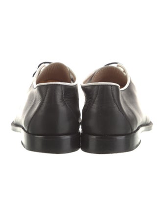 Manolo Blahnik Leather Oxfords