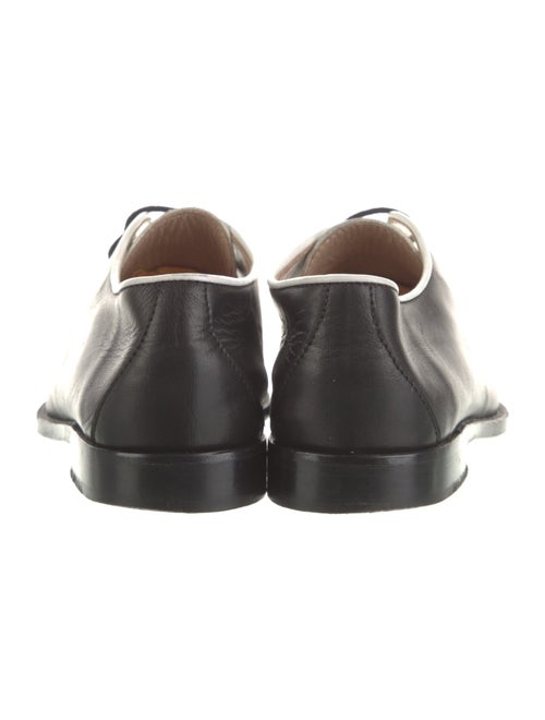 Manolo Blahnik Leather Oxfords