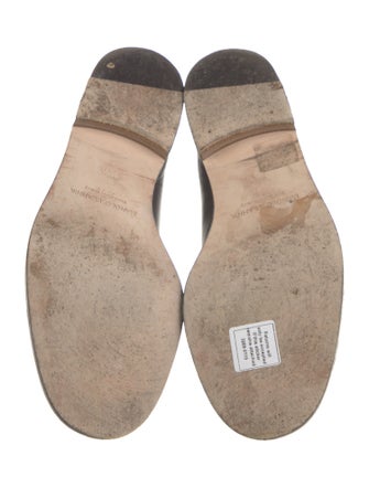 Manolo Blahnik Leather Oxfords