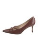 Manolo Blahnik Leather Pumps