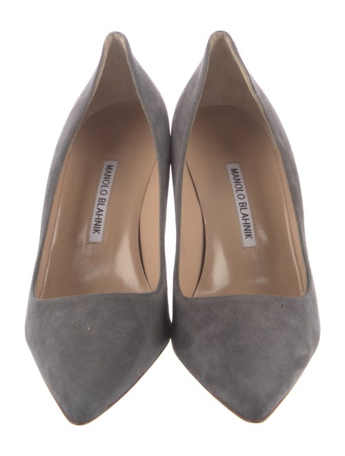 Manolo Blahnik Suede Pumps