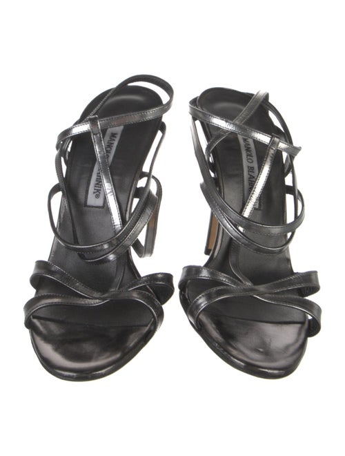 Manolo Blahnik Leather Sandals