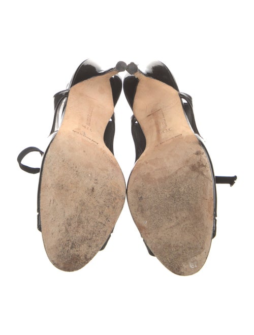 Manolo Blahnik Suede Slingback Pumps