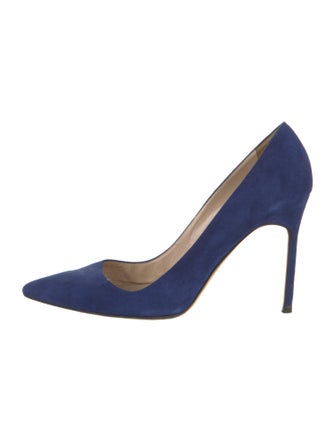 Manolo Blahnik Suede Pumps