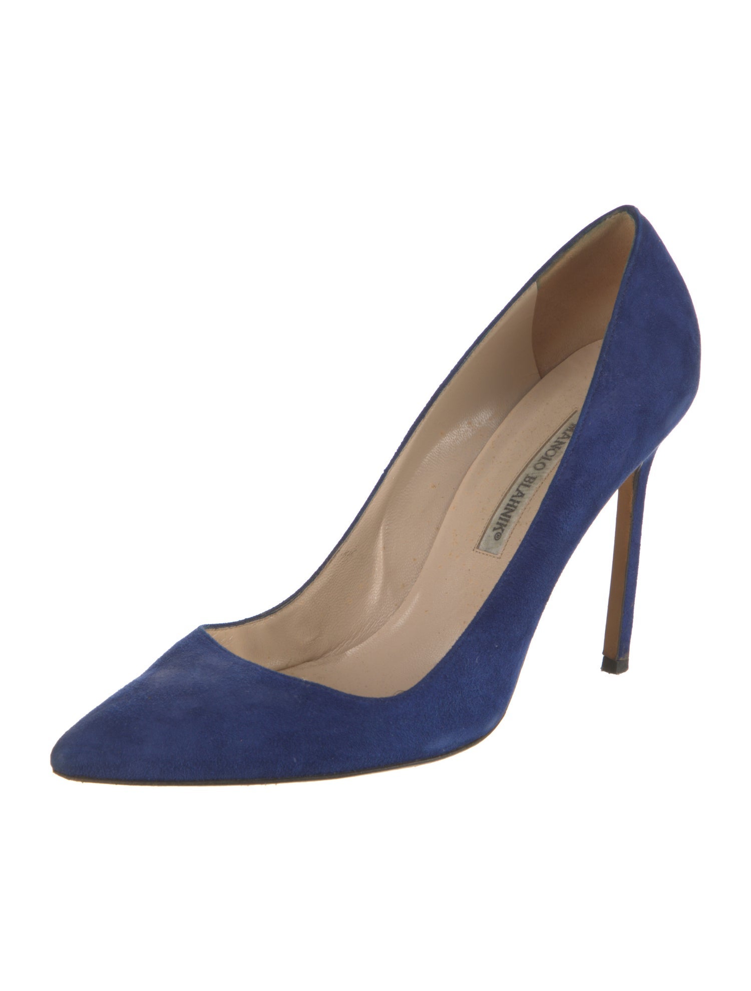 Manolo Blahnik Suede Pumps