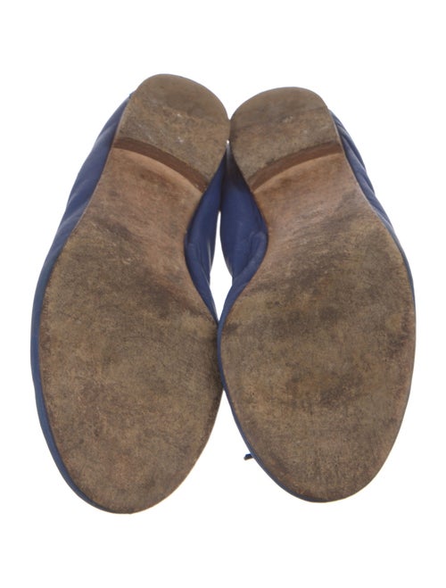 Manolo Blahnik Leather Flats