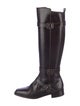Manolo Blahnik Leather Riding Boots