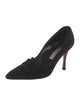 Manolo Blahnik Suede Pumps