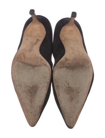 Manolo Blahnik Suede Pumps