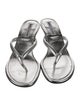 Manolo Blahnik Leather Slides