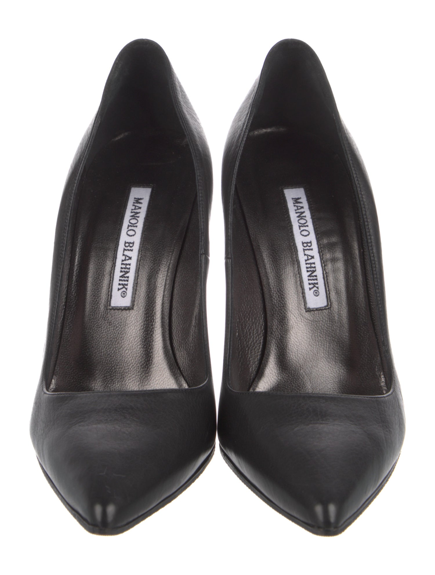 Manolo Blahnik Leather Pumps