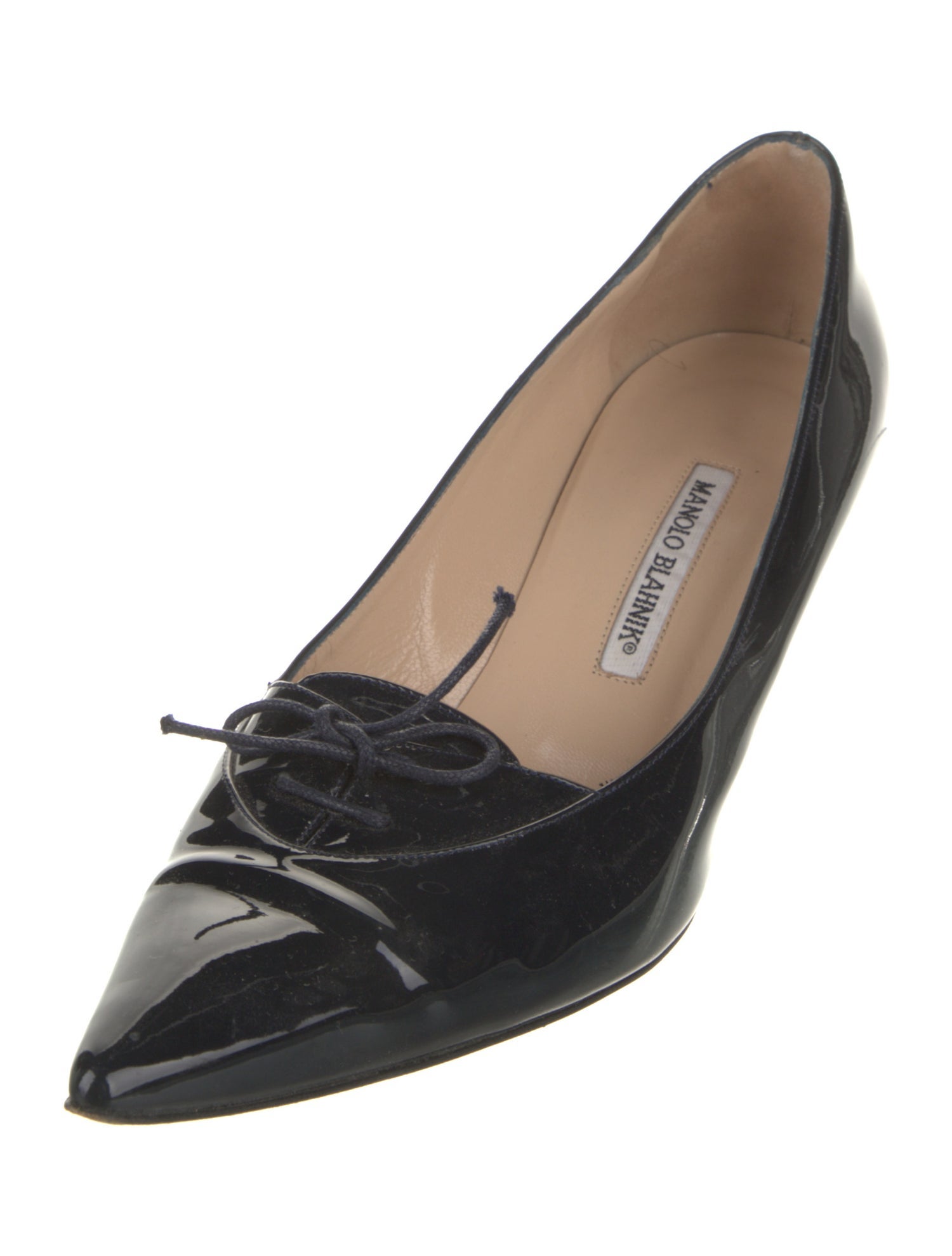 Manolo Blahnik Patent Leather Pumps