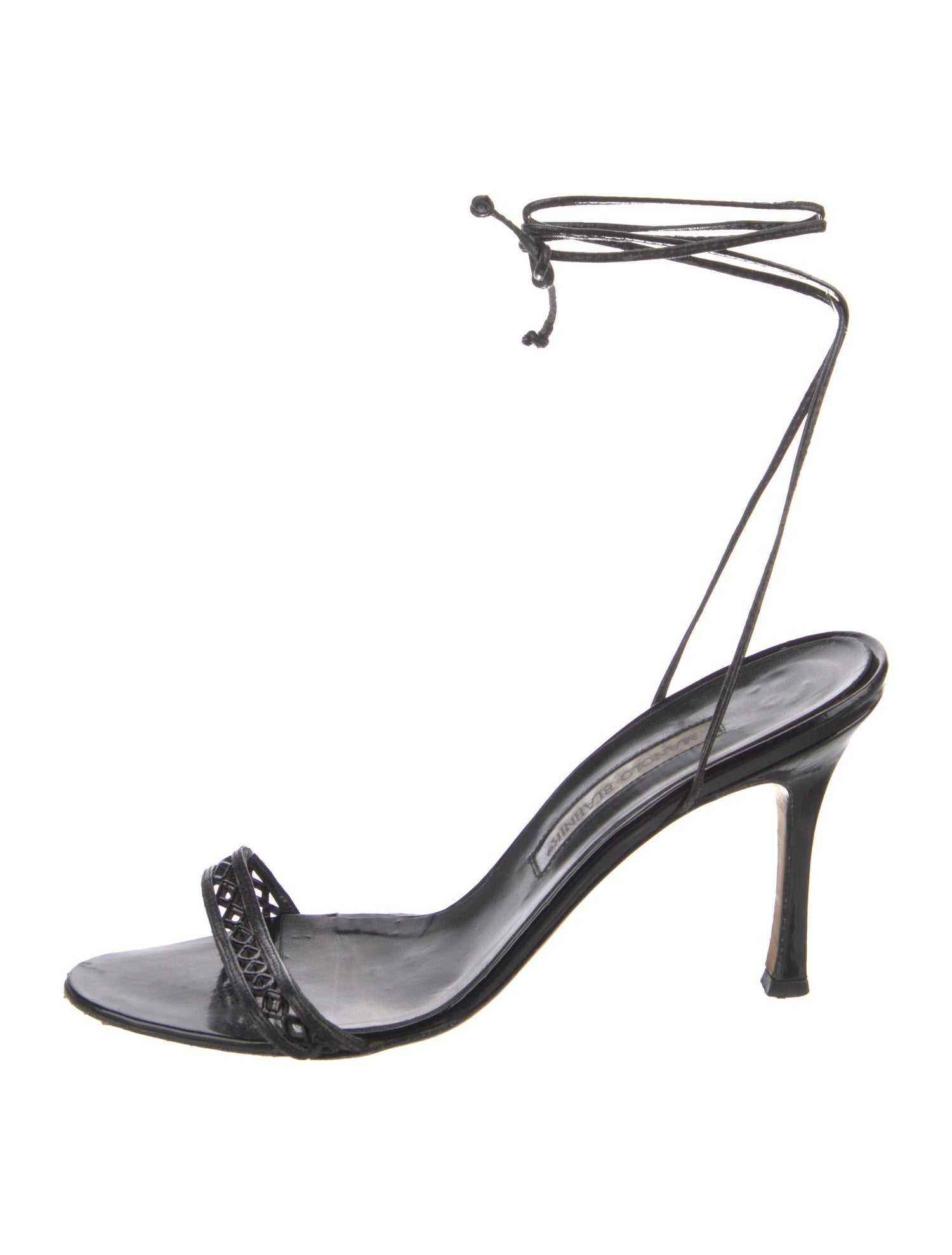 Manolo Blahnik Leather Sandals